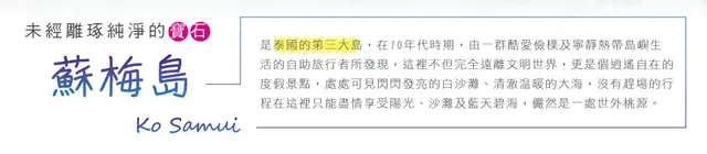 夢幻仙境蘇梅島 5 日｜離島之旅・Library 下午茶｜實景照 3